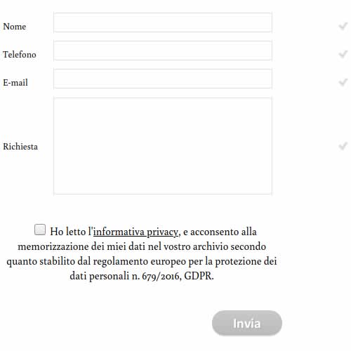Form Ragione Sociale srl